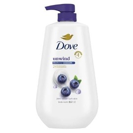 Dove Body Wash Mora Azul Blueberry Moon Milk 905