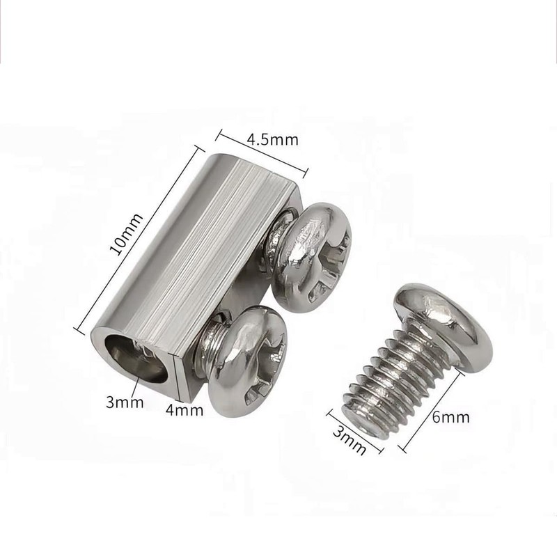 40 PCS Wire Rope Clips with end Screw Stopper I