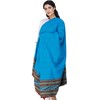 Exotic India Shawl from Kutch with Embroidered Border and Mirrors