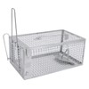 Iron Rat Mouse Trap Cage Single Door Live Animal Trap