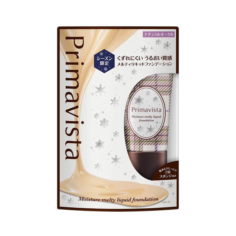 Primavista Anti-Deformation Moisturizing Texture Melty Liquid Foundation Natural Ochre