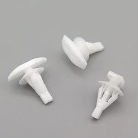 VVO Fasteners- White Plastic Rear Door Weatherstrip Clips for Honda Accord, (Pack of 10)