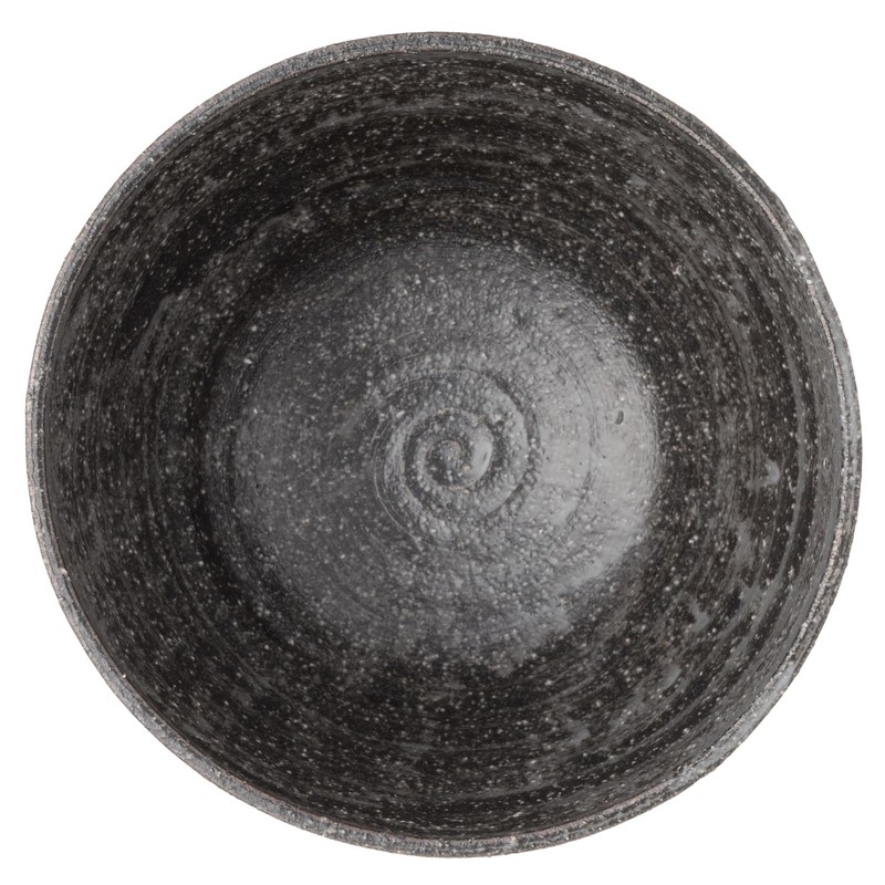 Marui Pottery MR-3-4601 Shigaraki Ware Rice Bowl Bowl Bowl with