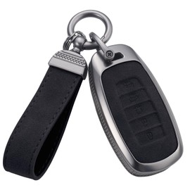 YO&YOYE for Hyundai Key Fob Cover, Full Protection Key Case Shell Compatible with 2019 2020 2021 2022 Hyundai Sonata Tucsonn (Model3, 5 Buttons, Green)