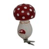 Lauschaer Glas Christmas Tree Decoration Toadstool Christmas Tree Decoration Mouth-Blown