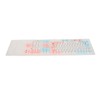 PBT Keyboard Keycaps 130 Keys Dye Sublimation Ergonomic Rich Colors