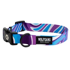 WOLFGANG/Wolfgang MarbleWave Collar (S Size) Width 0.6 inches (1.6 cm) x Neck 7.9 - 11.8 inches (20 - 30 cm) [Small Dog Collar]