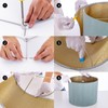 Wellmet Drum Lampshades, Easy Assembly Required Replacement Lamp Shades, Fabric
