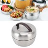 0.8L Vacuum Insulated Lunch Box 304 Stainless Steel Leakproof Portable