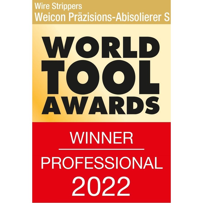 WEICON Precision Wire Stripper S, Stripping Tool for fine Wires/Conductors,