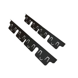 2-Pack Stainless Steel Stove Gap Covers – Adjustable Stove Gap Filler & Range Trim Kit, Heat Resistant Stove Gap Guards, Easy to Clean, Retractable Length 13.8’’ to 27.5’’