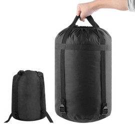 YINXN 46L Compression Stuff Sack for Sleeping bag, Lightweight Waterproof Compact Nylon Stuff Sack Storage bag for Camping, Hiking, Travelling, Backpacking