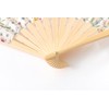 DDintex FLORET LONDON Shell Folding Fan, Miao, Mint, 0.8 x