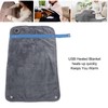 USB Heated Blanket,Lightweight and Portable Heated Blanket,Temperature Control Electric Heated