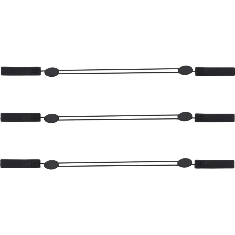 Sidelinx Adjustable Eyeglass Strap (3 Pack) - No Tail Sunglass