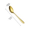 Kyraton Golden Teaspoons 12 Pieces 14cm Stainless Steel Titanium Plated