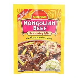 SunBird Seasoning Mix - Mongolian Beef - 1 oz - case of 24 -