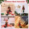 Lunmon 12 Inch Nutcracker Stuffed Plush Doll Gifts for Christmas