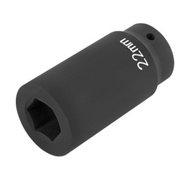 77110 Harmonic Balancer Socket 22mm Crank Bolt Socket Heavy-Duty Impact Sockets Tool 3 Times Momentum Power