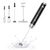 Maestri House Rechargeable Milk Frother with Stand, Handheld Electric Foam