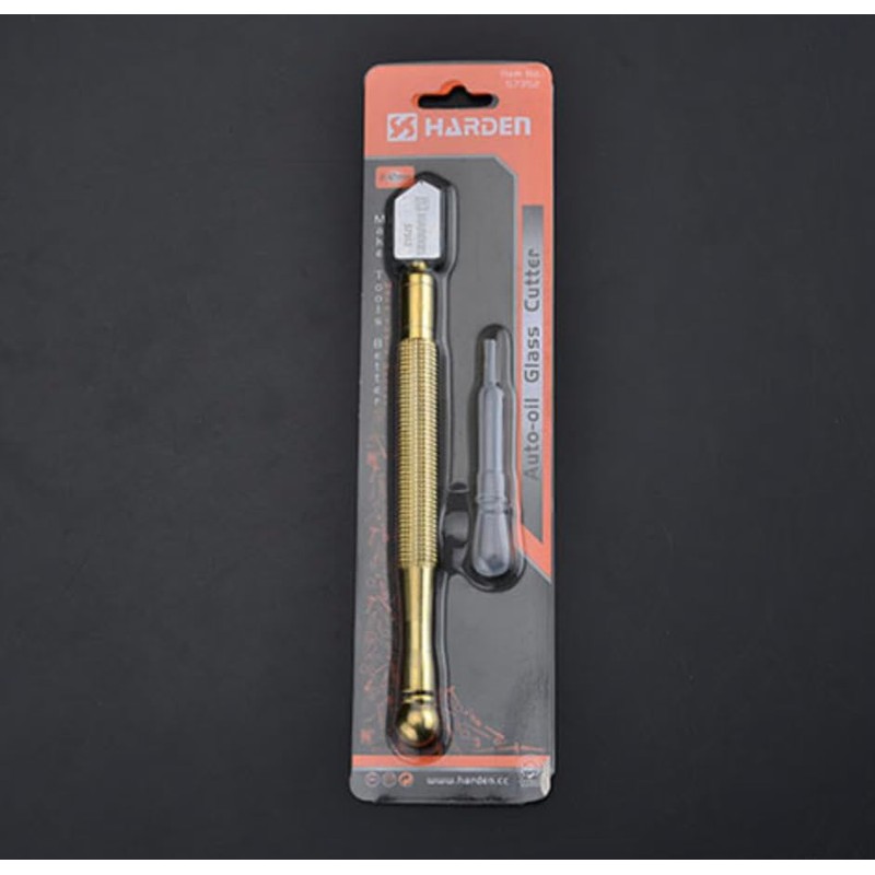 Edward Tools Glass Cutter Tool - Pencil Style Oil Feed