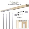 EaseLife 30x80in Pocket Door Frame Kit with Two-Way Soft Close
