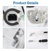 WMPHE Front Left Driver Side Lock Actuator Compatible with Mazda