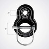 Coupler Attachments for Instep and Schwinn Bike Trailers, Flat Coupler