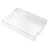 Acrylic Fruit Towel Tray Lightweight Breakfast Cheese Serving Tray with