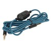 Headphone Sound Cable, Gaming Headset Cable, Woven Headphone Cable with