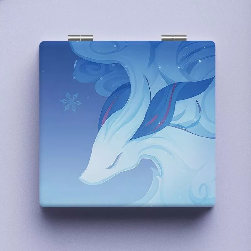 Genshin Impact Espejo De Bolsillo Maquillaje Ganyu | Genshin Impact