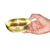 LandSlide Brass Decorative Bowl, 1 Piece (Gold - 4.5 X
