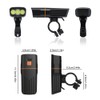 Bike Lights Front and Back Light USB Rechargeable Light for