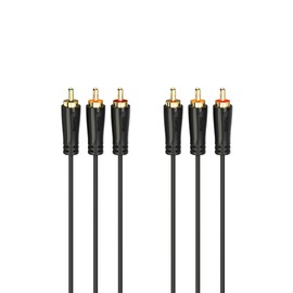 Hama Audio Video Cable 3 x RCA M / 3 x RCA M 3 m Gold Connectors