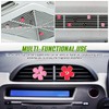 Gatuida 6 Stück Auto-Lufterfrischer, Gänseblümchen-Blume, Lüftungsschlitz-Dekoration, niedlicher Auto-Lufterfrischer-Clip, Auto-Dekorationen