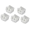 Holiday Lighting Outlet Female White in Line Pass Through Slip