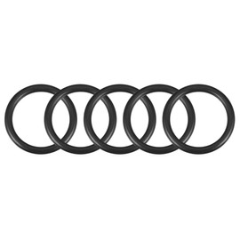 sourcing map Pack of 5 O Ring Sealing Rings 27 mm x 35 mm x 4 mm Metric Nitrile Rubber Sealing Rubber Ring Rubber Replacement Seal for Cream Dispenser Pool Pump Quick Coupling Transfer Adapter