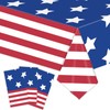3pcs 4th of July Tablecloth - Patriotic American Flag Table