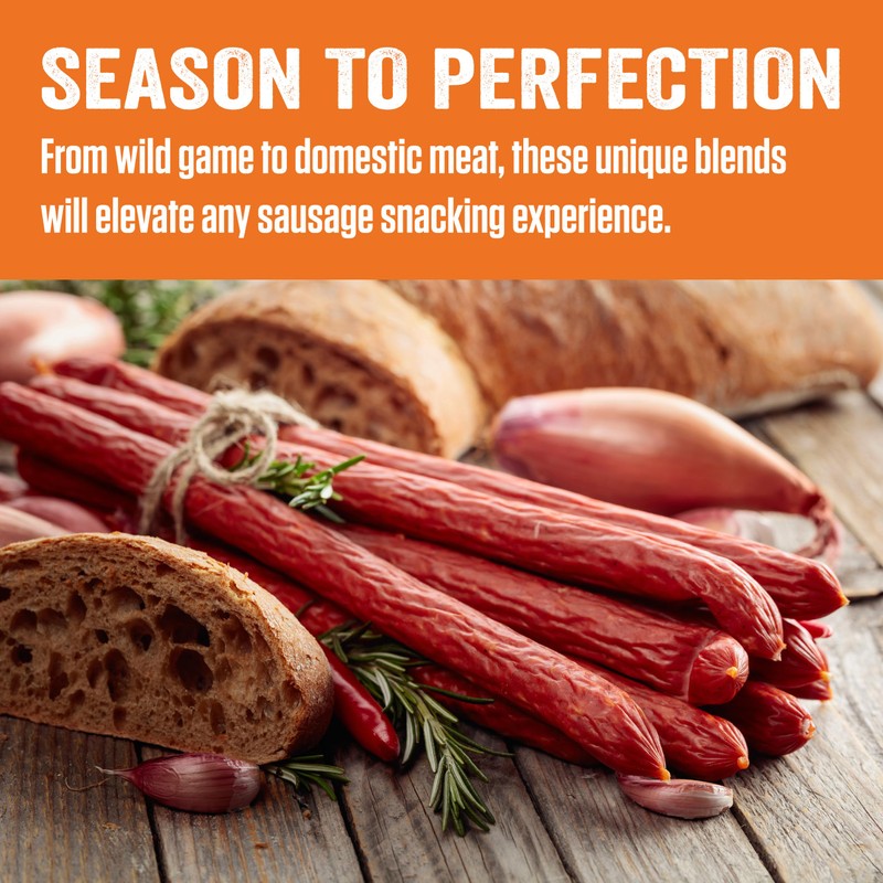 LEM Products Backwoods Snack Stick Seasonings Variety Pack, Includes Original,