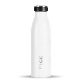 720°DGREE MilkyBottle Stainless Steel Drinking Bottle - 500 ml - Perfect for Children, BPA-Free, Leak-Proof, Suitable for Carbonated Drinks, Sports, School, Fitness