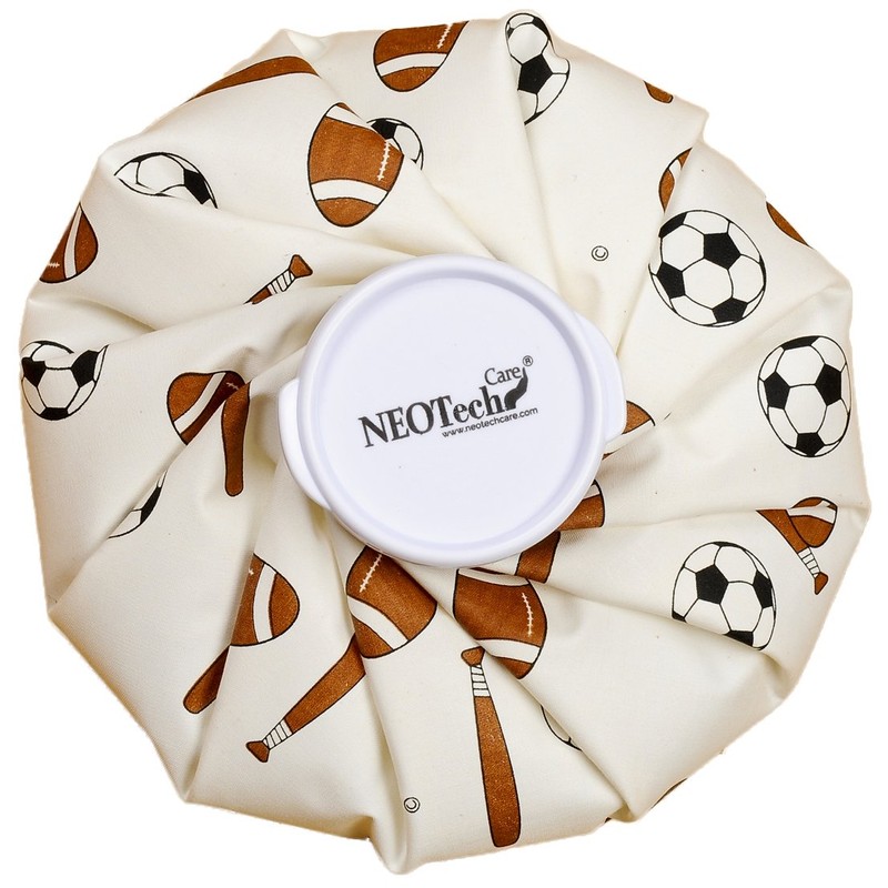 NeoTech Care Ice Bag, Screw Top Fillable, Reusable (Hearts Design,