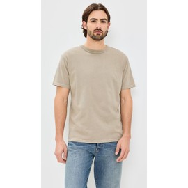 Citizens of Humanity Men's Box Tee, Wheat (Pelican), Tan, M