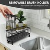 ZYNERY Sink Organizer for Kitchen, Kitchen Sink Organiser with Automatic