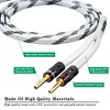 InnoStars 14 AWG Speaker Cable Wire with Gold-Plated Banana Tip
