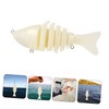 CORHAD Top Water Bass Lures 4pcs Multisegment Fishing Lures Realistic