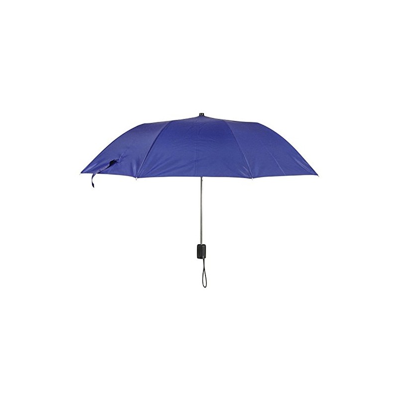 CHEETAH LEISURE Dark Blue Polyester Folding Pocket or Handbag Umbrella