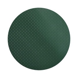 RESILIA Christmas Tree Mat - Heavy-Duty Floor Protector, Waterproof & Stain-Resistant Circular 36-Inch Mats, Green, Diamond Plate
