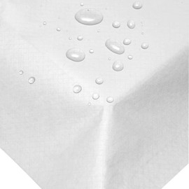 Swantex Swansilk Slip Covers White 90cm - Pack of 25 | Paper Table Covers, Disposable Table Covers, Reusable Table Covers, Wipeable Table Covers, Slip Covers