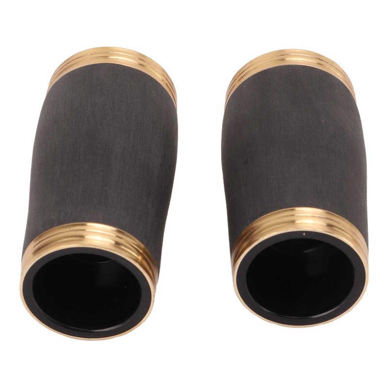 2Pcs Clarinet Engineering Plastics Barrel Black Soprano Clarinet Body Descending
