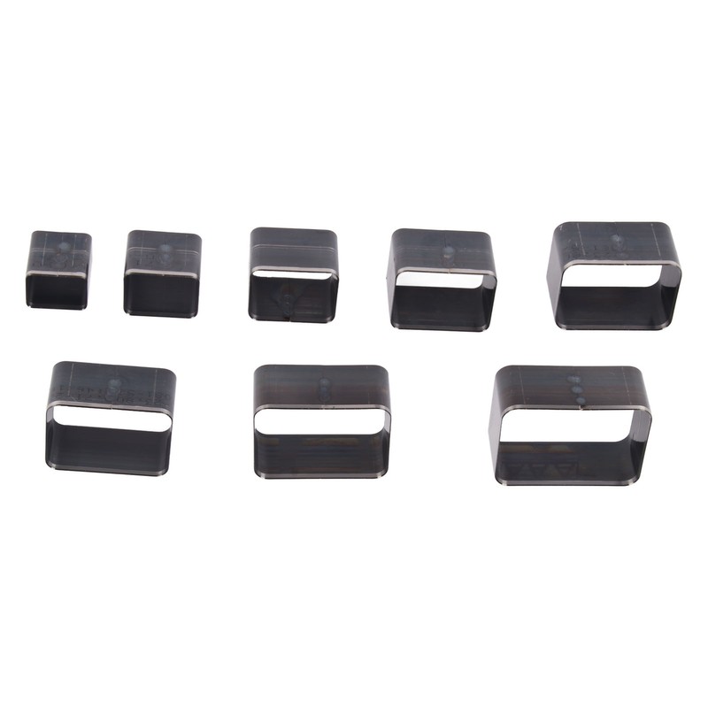 8pcs Leather Punch Cutter Mold High Carbon Steel Hollow Punch